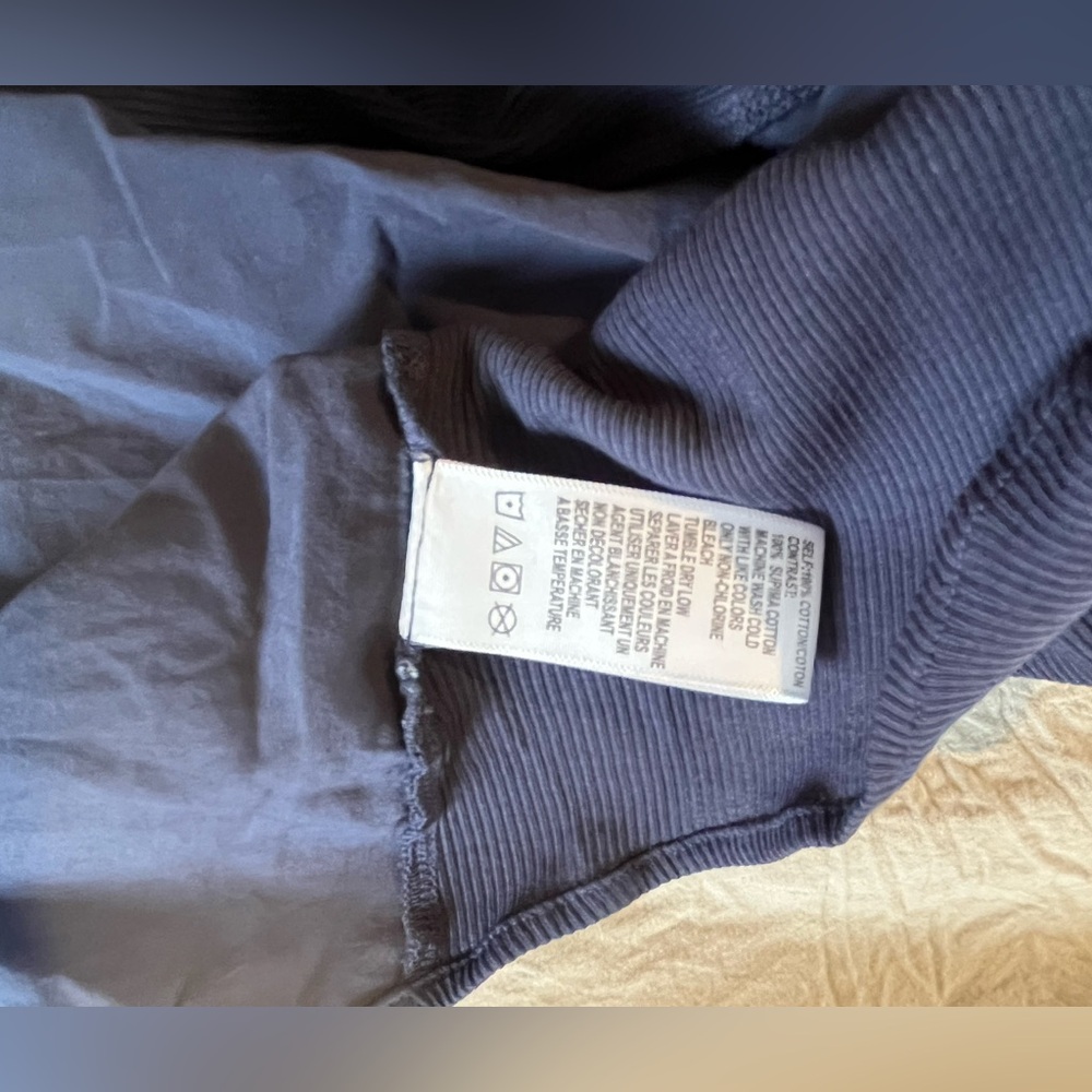 James Perse Classic Women's Button-Up Shirt - Blue - Picture 3 of 6